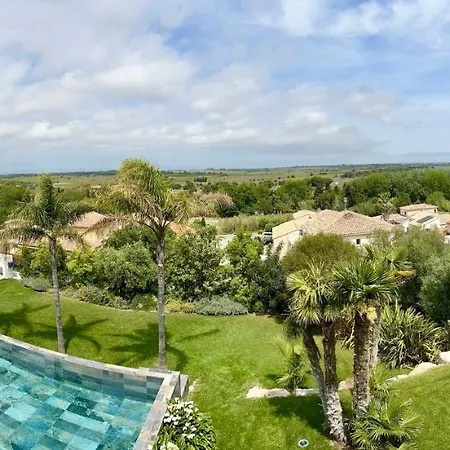 D'exception Avec Piscine A Debordement - Vue Panoramique Villa